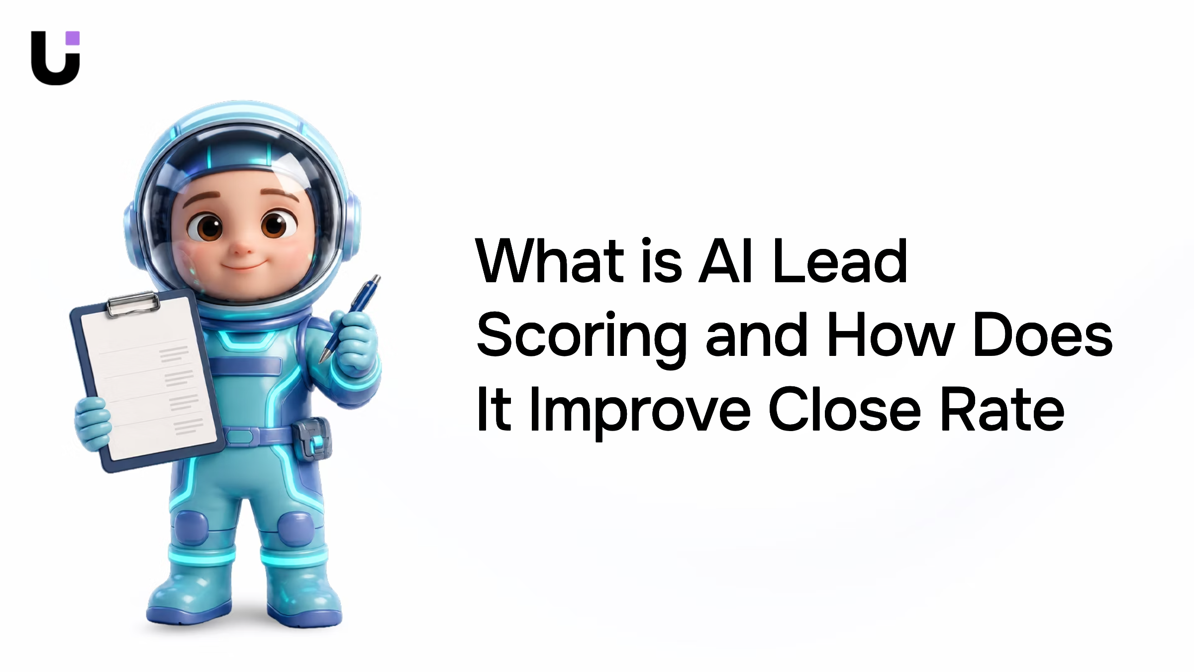 Modern digital dashboard displaying AI lead scoring analytics with upward trending charts and conversion metrics in a professional corporate office setting