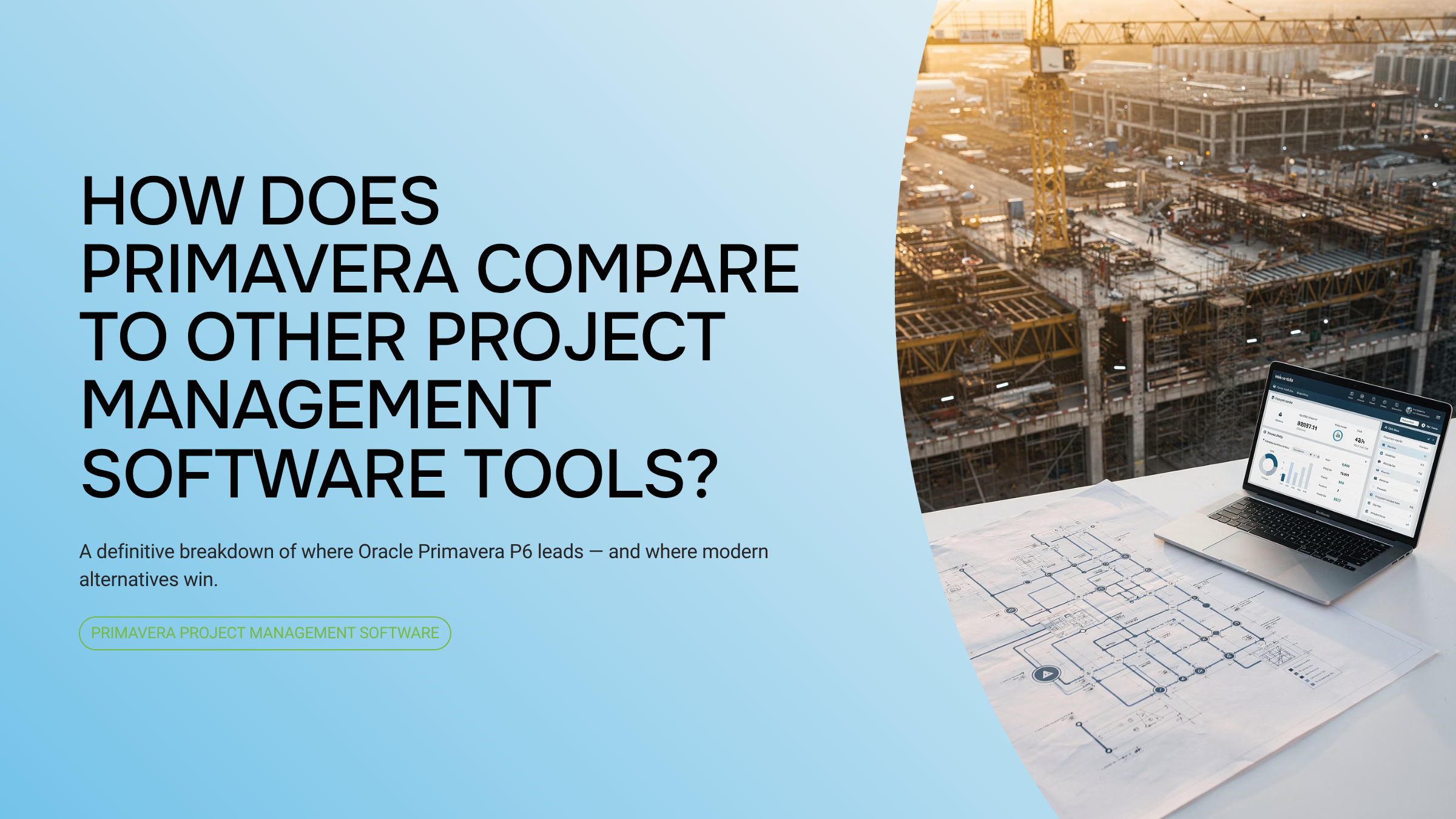 Professional digital workspace with project management dashboards and Gantt charts on multiple screens