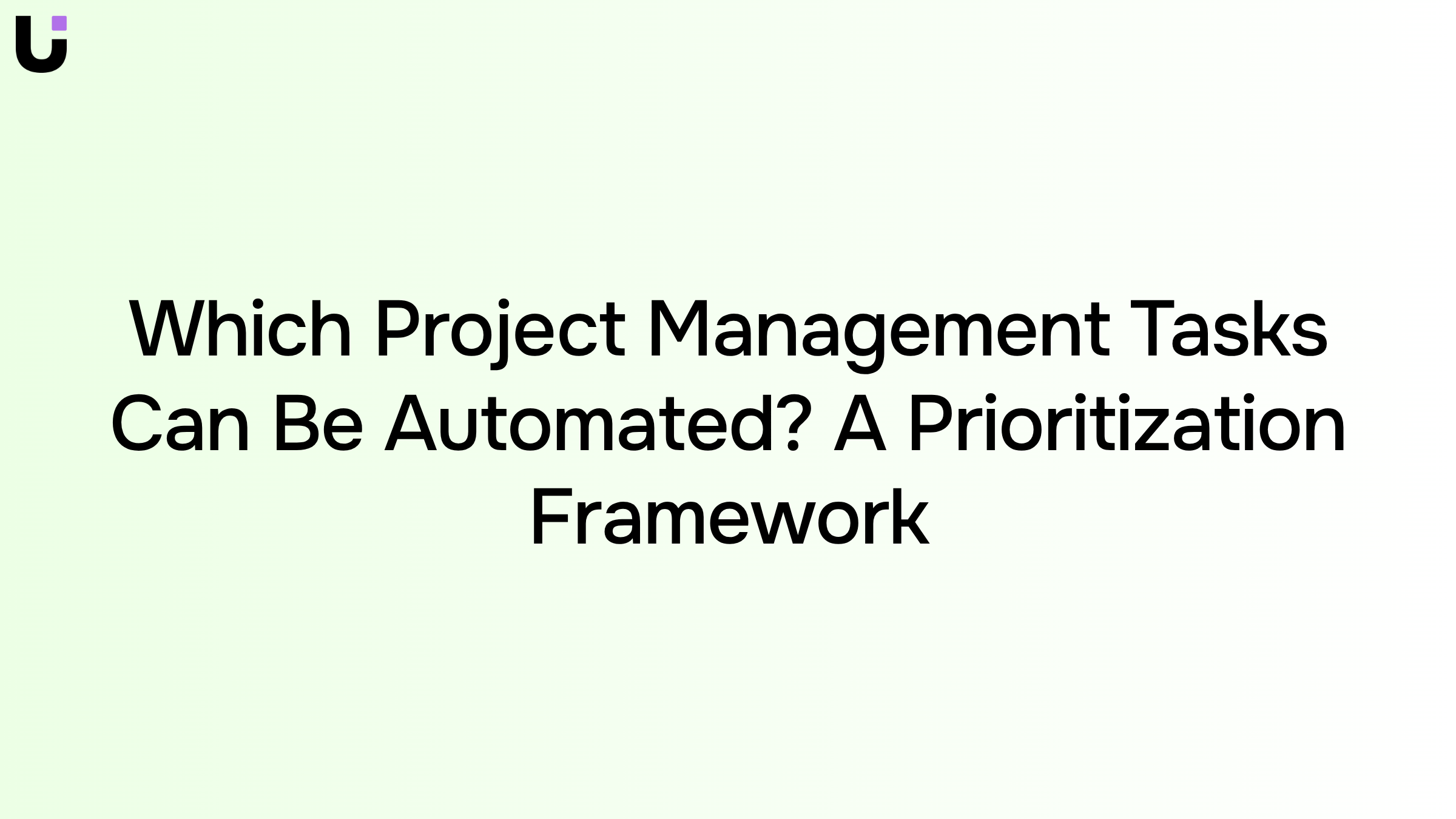 Modern project management dashboard showing automated workflow tasks and prioritization framework on professional workspace