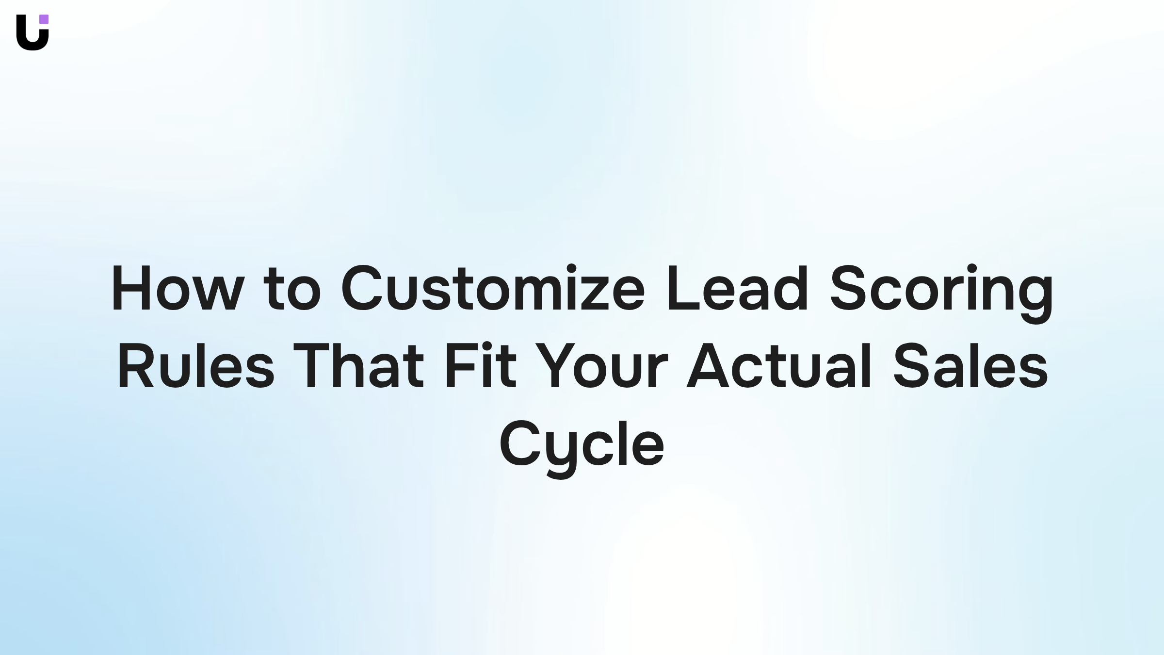 Customizable lead scoring dashboard with adjustable parameters on modern monitor in corporate office