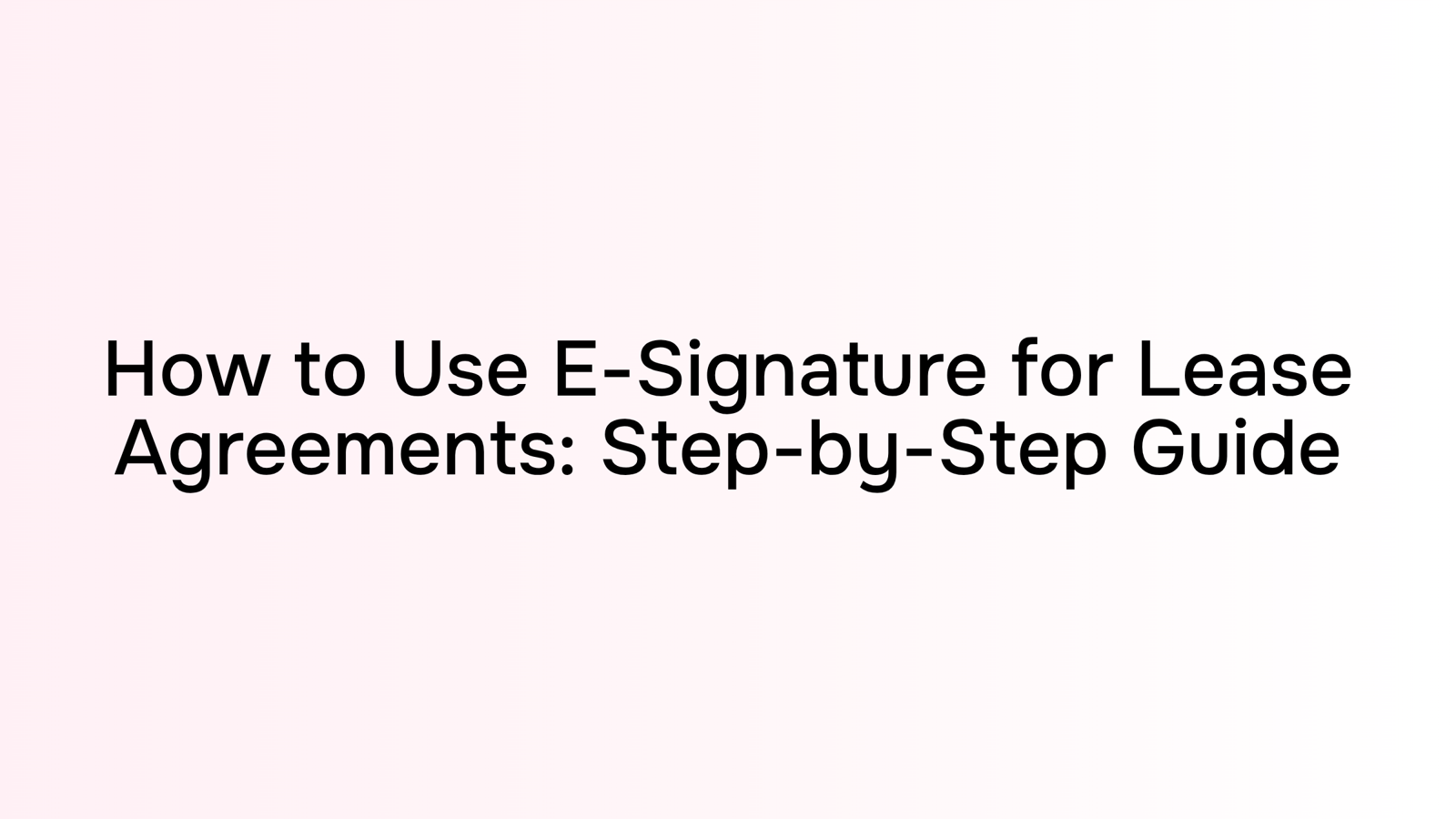 Digital tablet showing e-signature interface for lease agreements on a professional desk with stylus