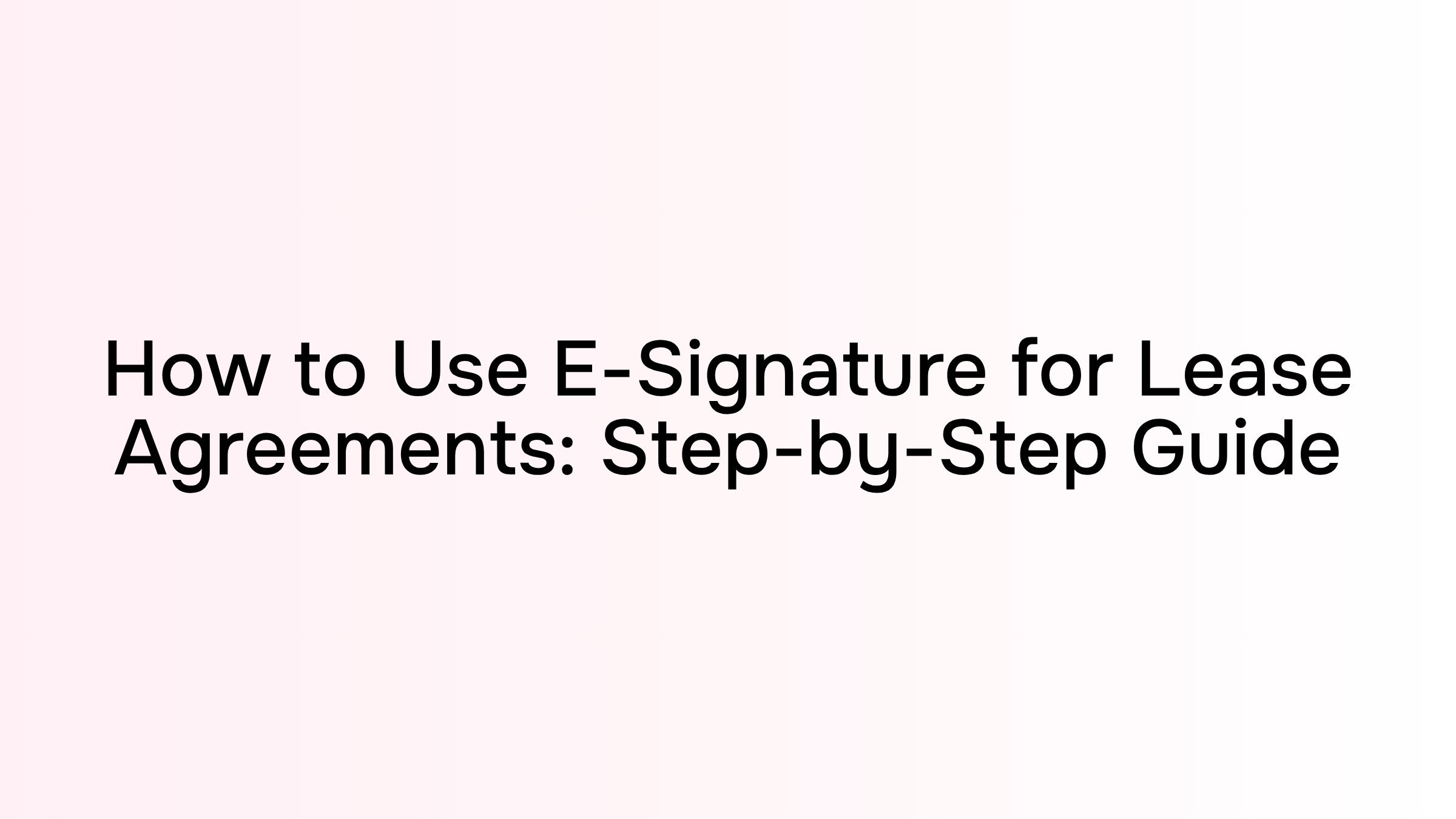 Digital tablet showing e-signature interface for lease agreements on a professional desk with stylus