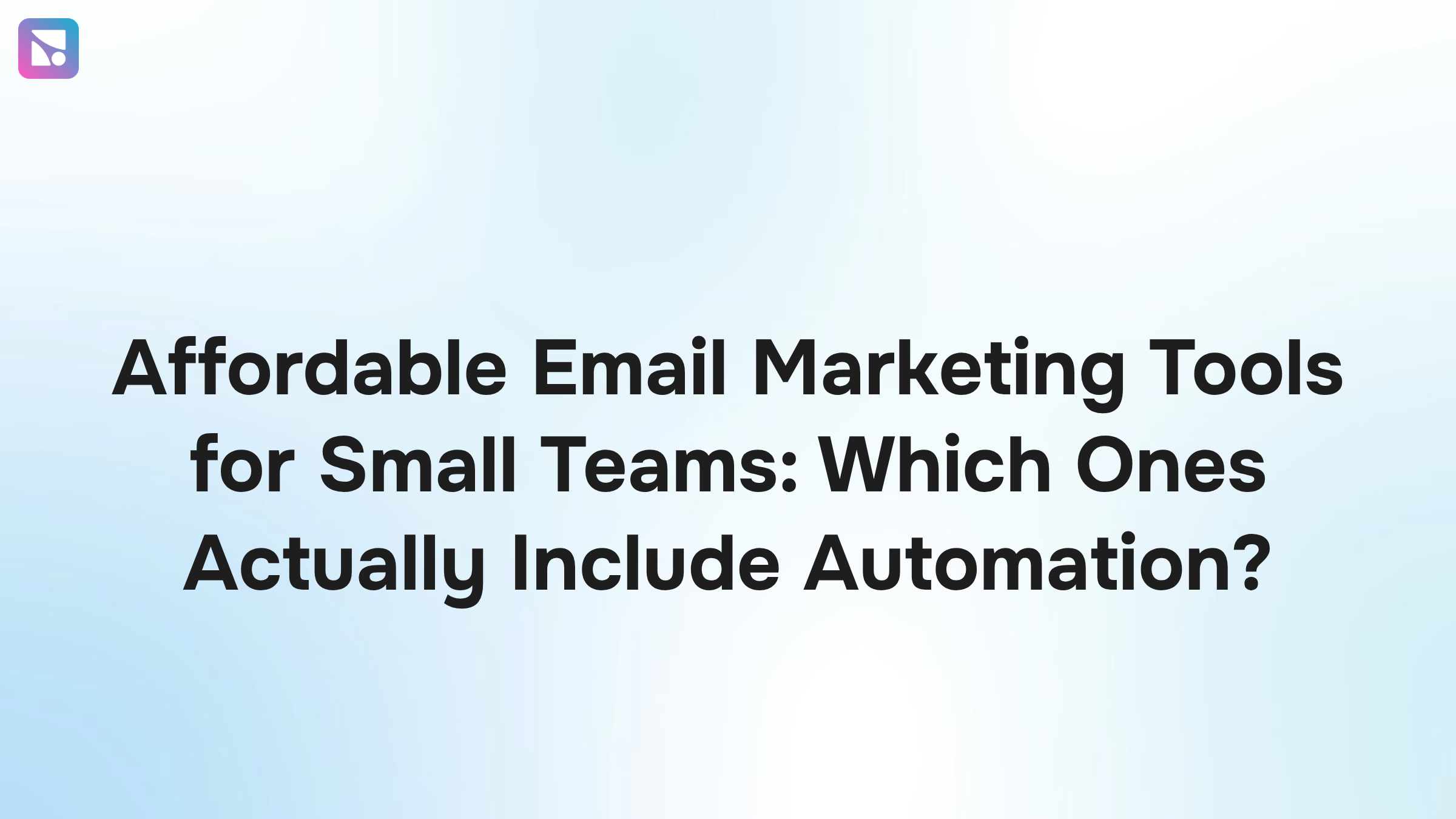 Professional email marketing automation dashboard on laptop with organized workflow elements and minimalist desk setup