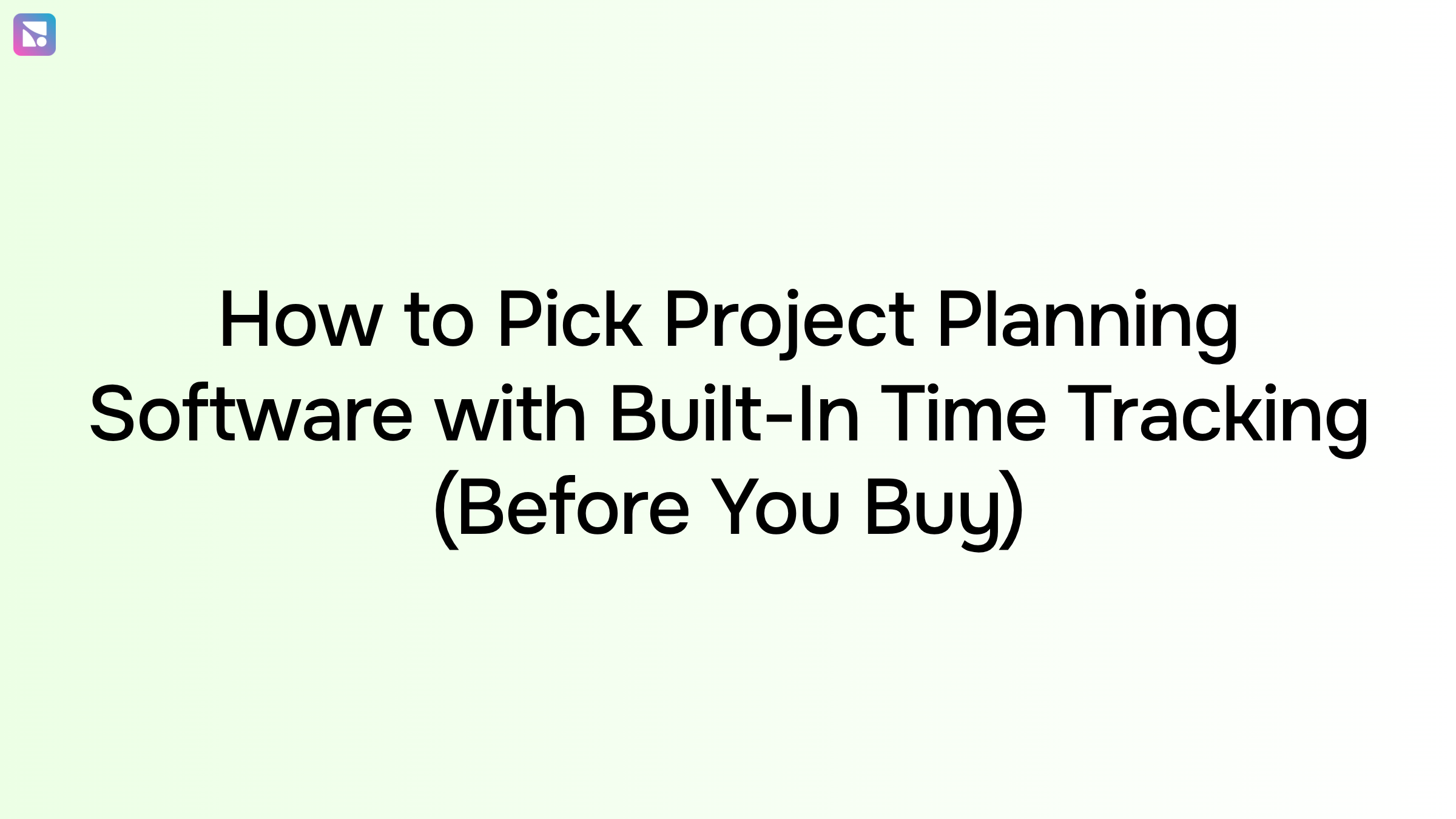 Modern laptop showing project planning software with integrated time tracking dashboard on clean corporate desk