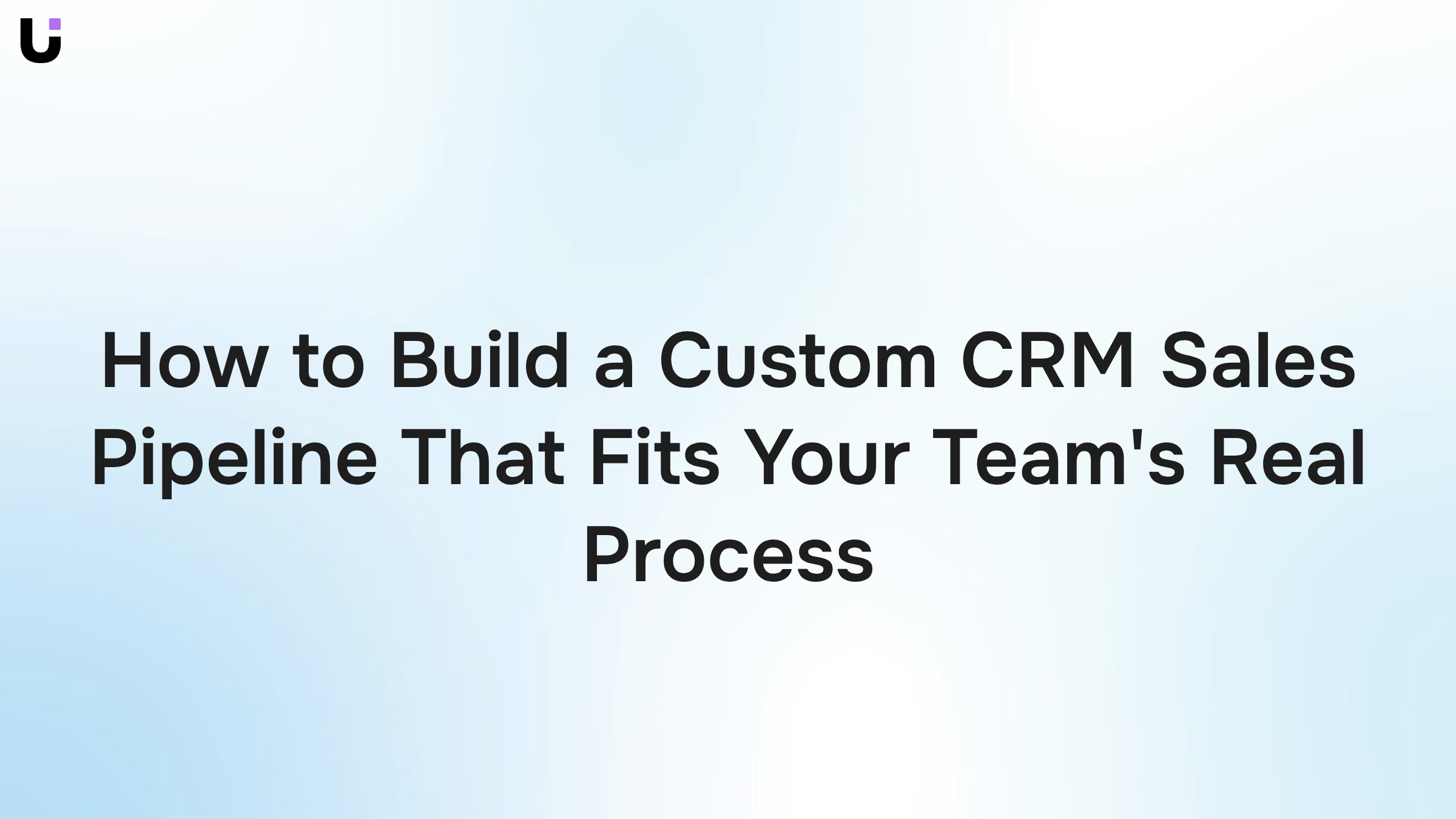 Modern CRM dashboard on laptop displaying customizable sales pipeline stages and workflow management