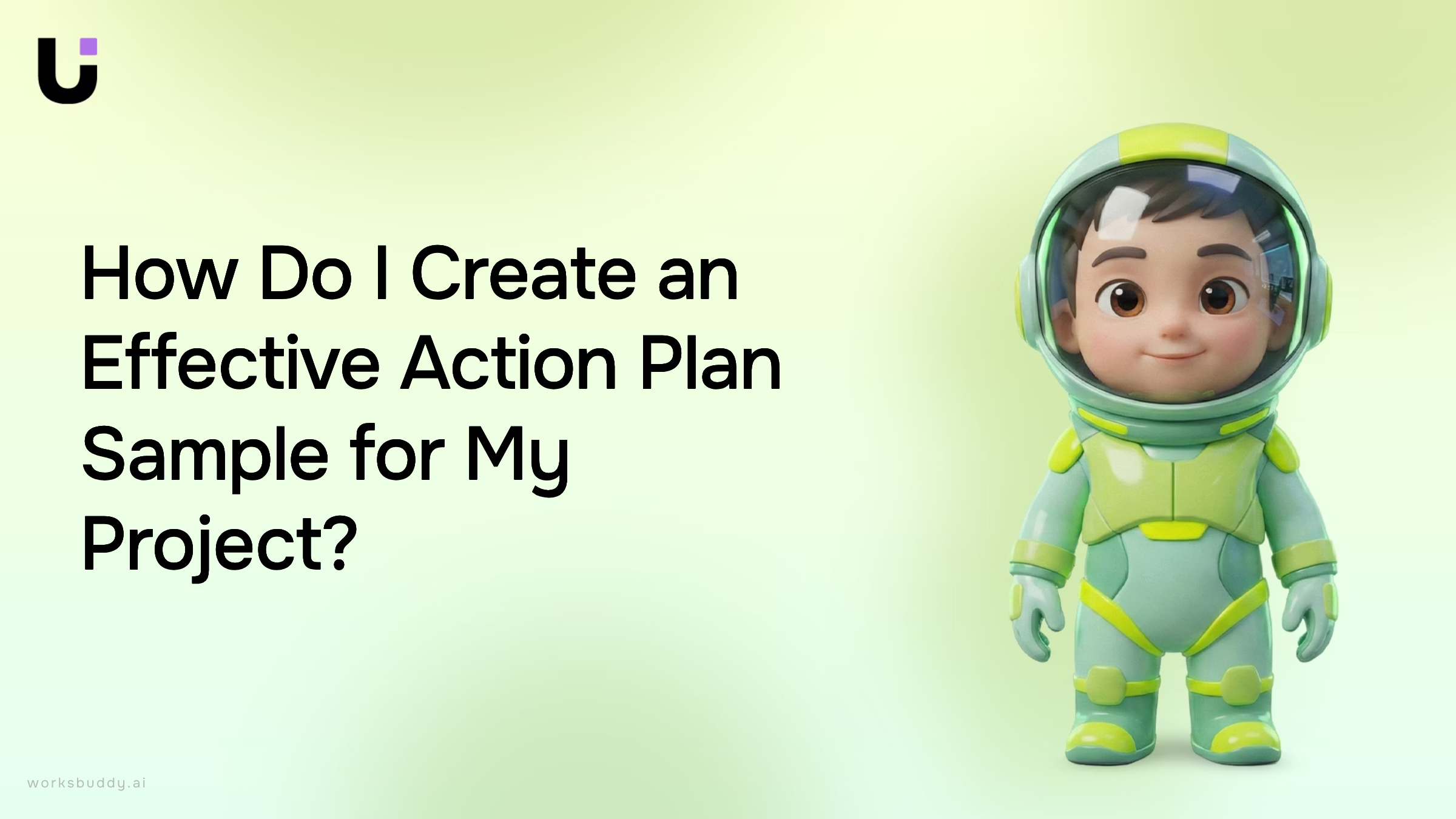 Professional project planning workspace with structured action plan layout and digital planning tools