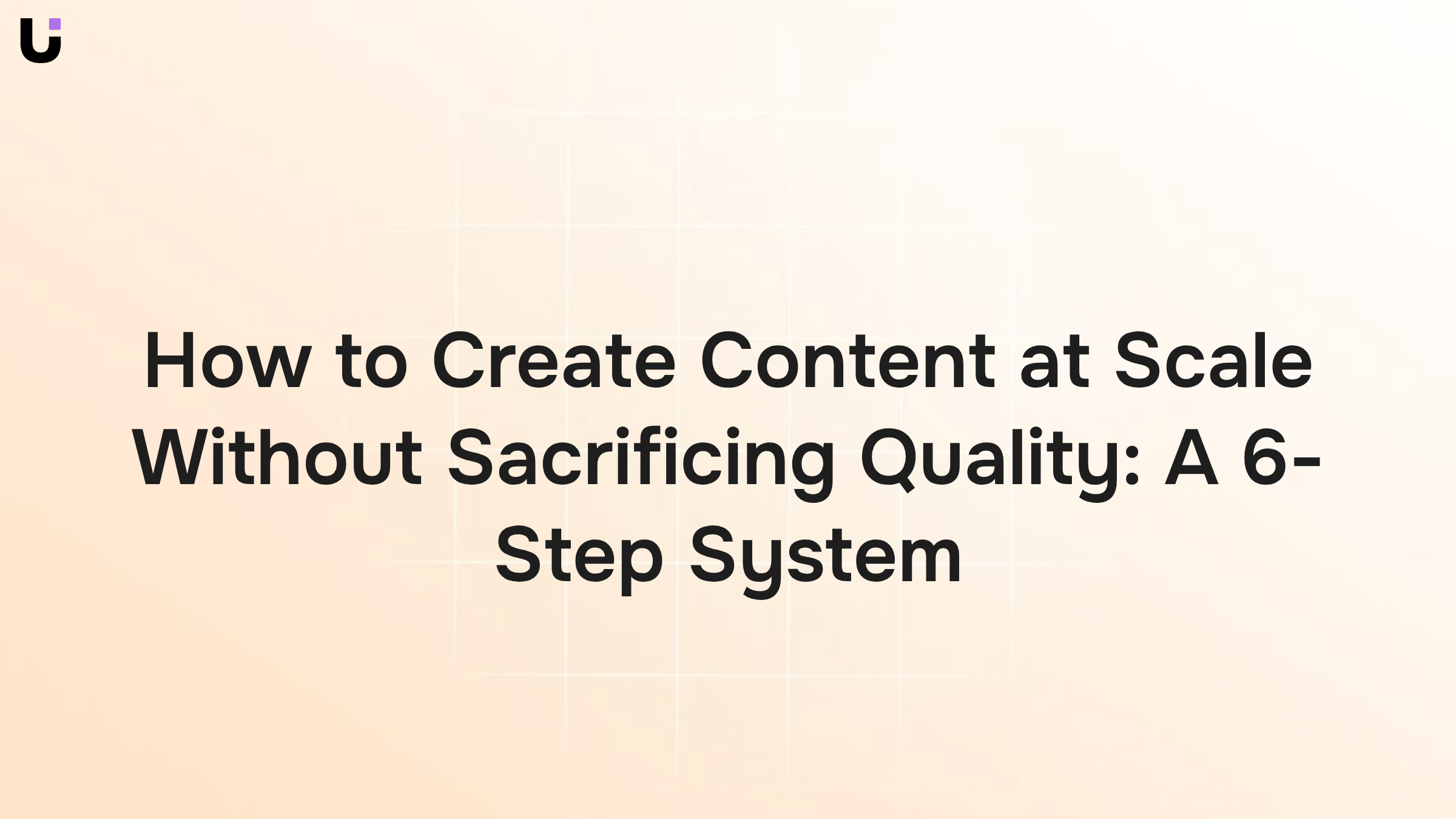 Organized workspace showing content creation tools and analytics, representing scalable content production systems