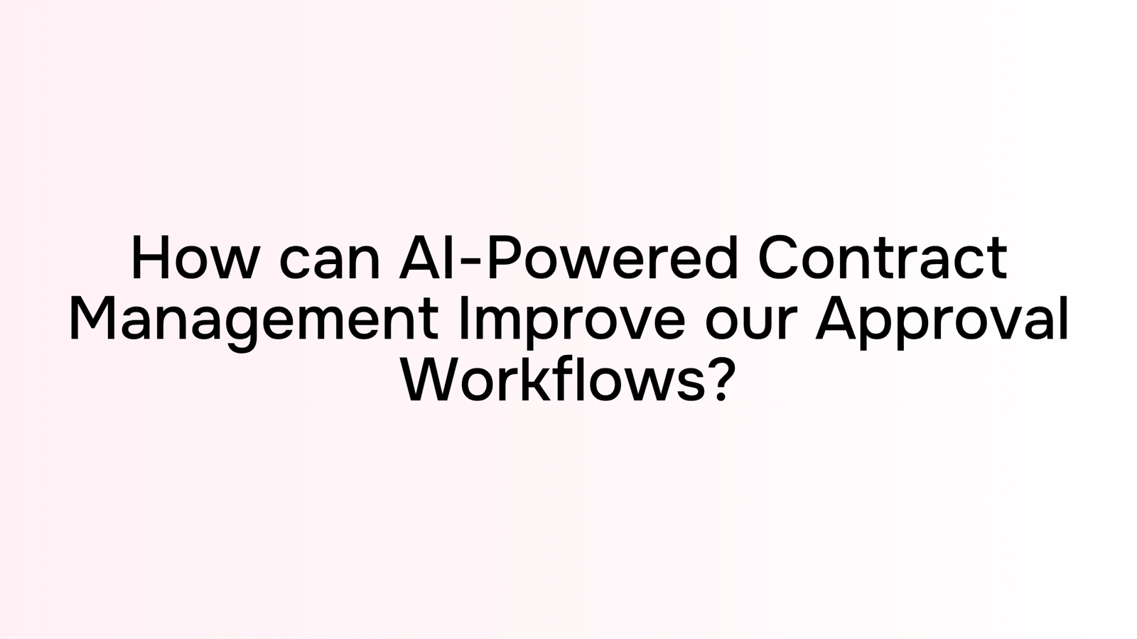 Modern digital workspace showing AI-powered contract management workflow automation interface