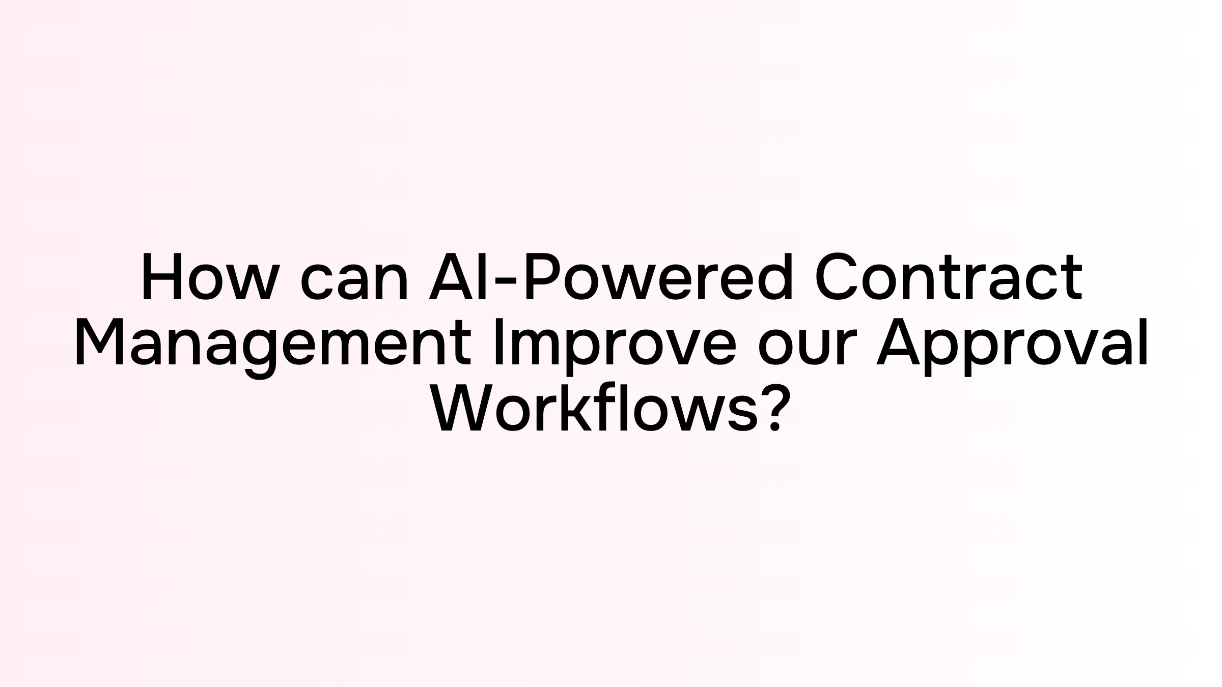 Modern digital workspace showing AI-powered contract management workflow automation interface
