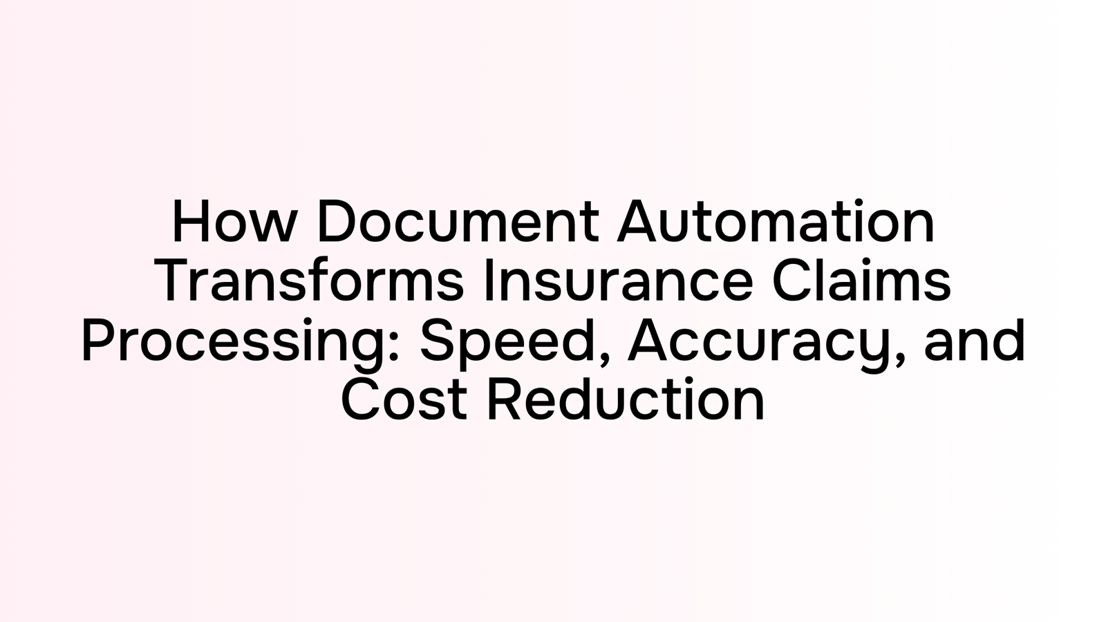 Modern 3D illustration of document automation workflow with digital data streams and processing efficiency