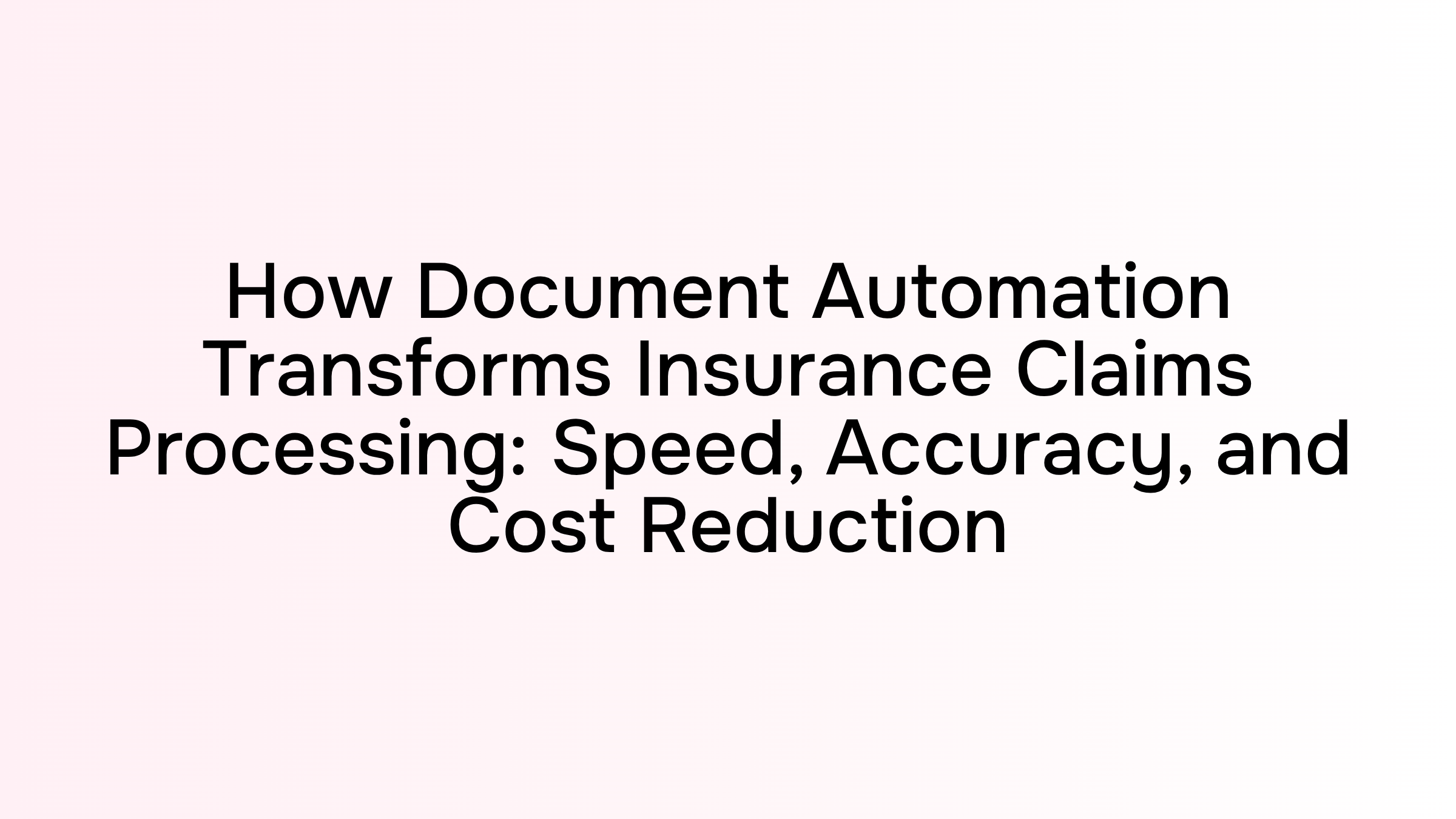 Modern 3D illustration of document automation workflow with digital data streams and processing efficiency