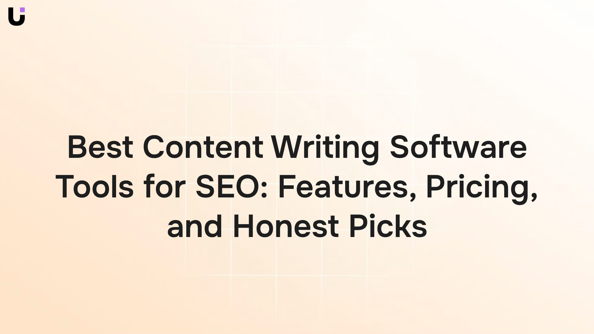 Professional workspace with laptop displaying SEO analytics, representing content writing software tools for optimization