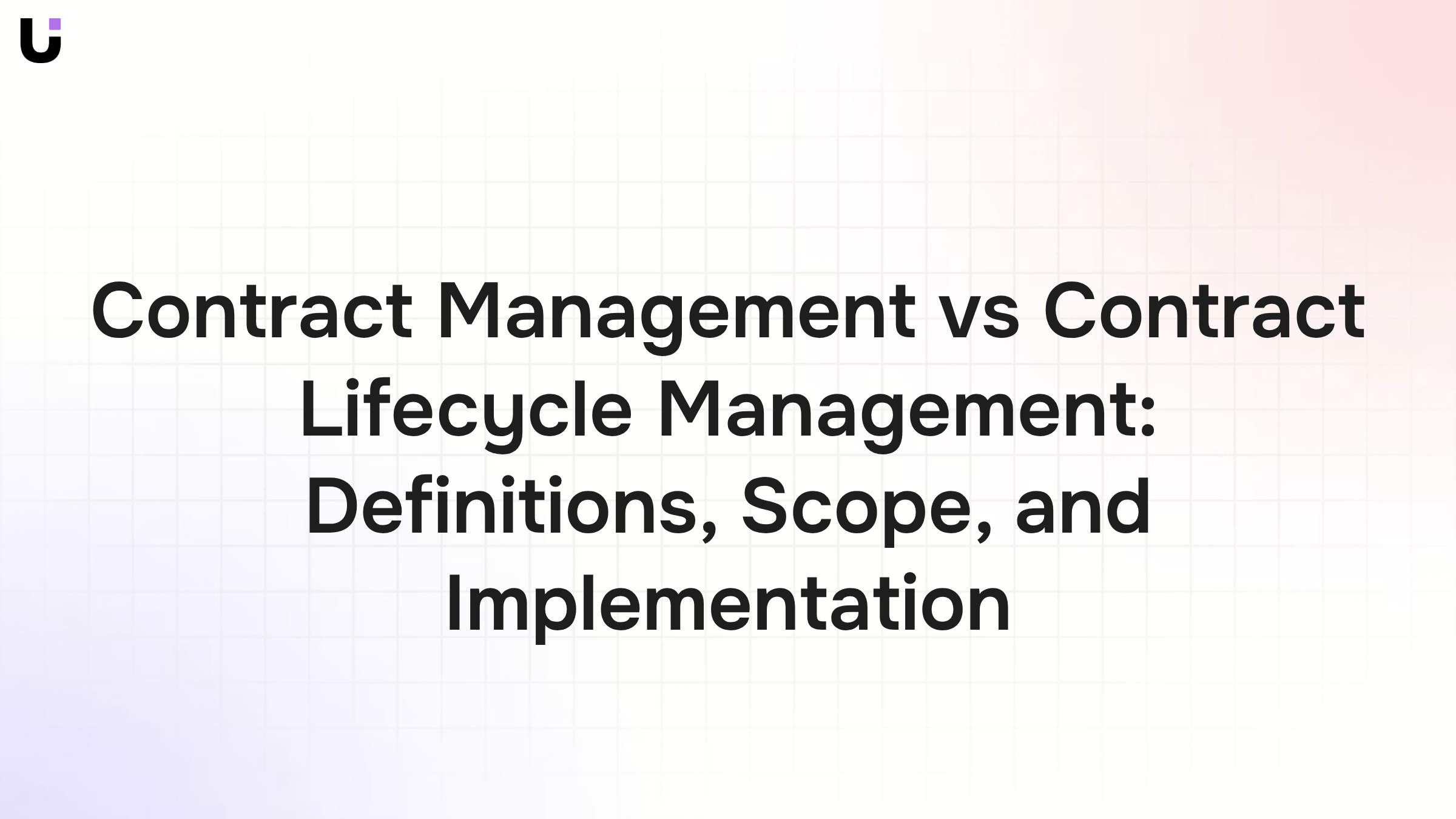 Professional office workspace showing contract document and digital lifecycle timeline representing contract management processes
