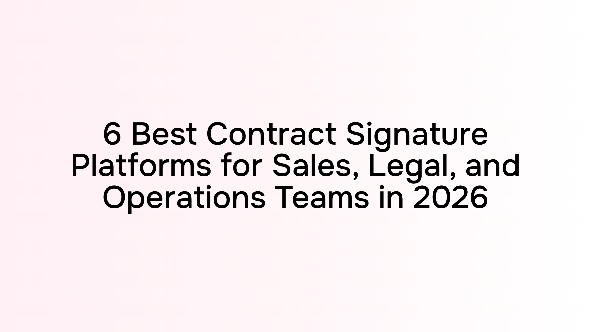Digital contract signature platform interface with security icons and blue verification elements representing modern business automation