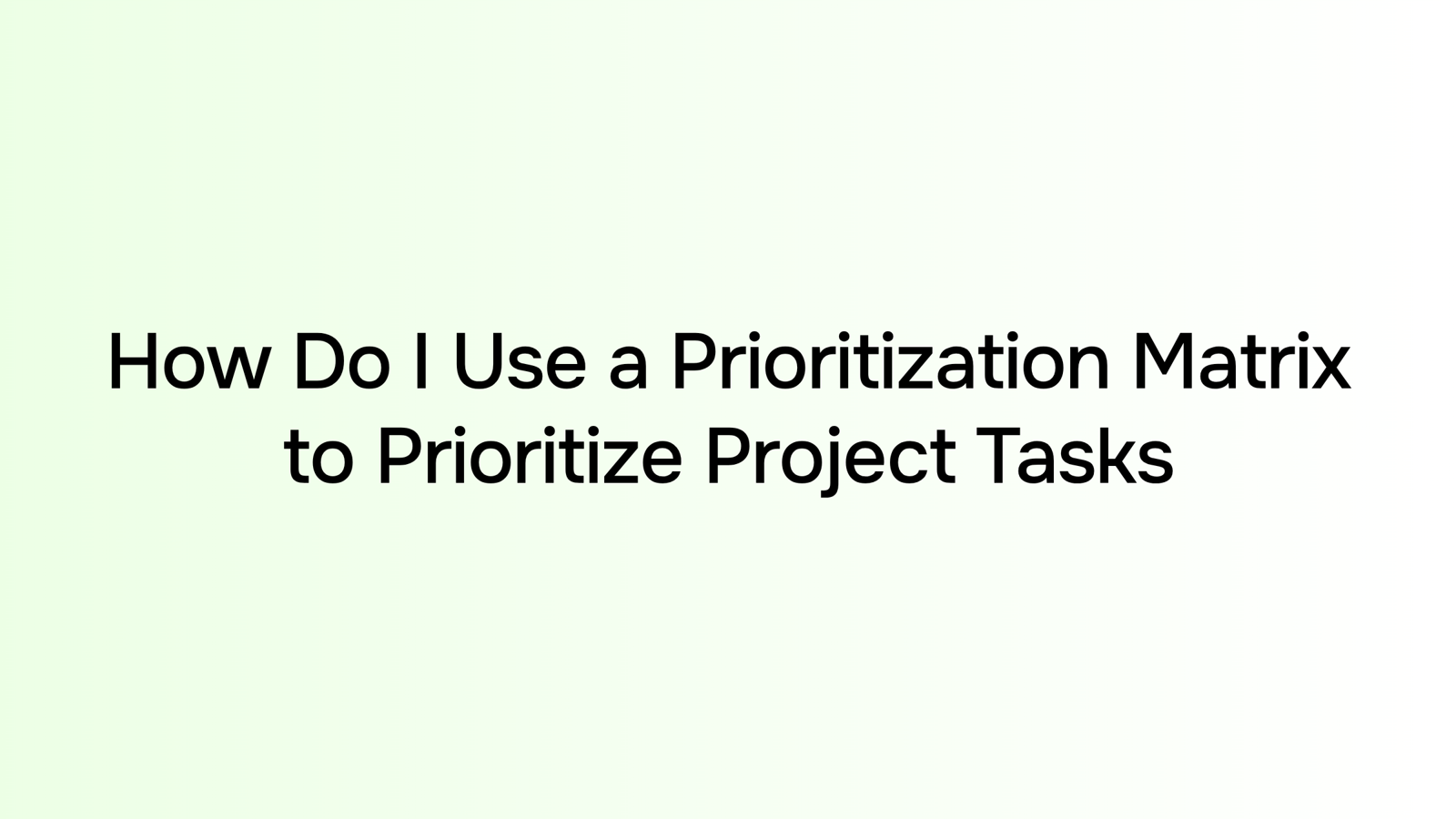 Clean 3D prioritization matrix visualization with impact-effort quadrants on professional workspace