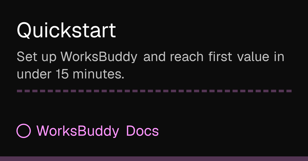 Quickstart
